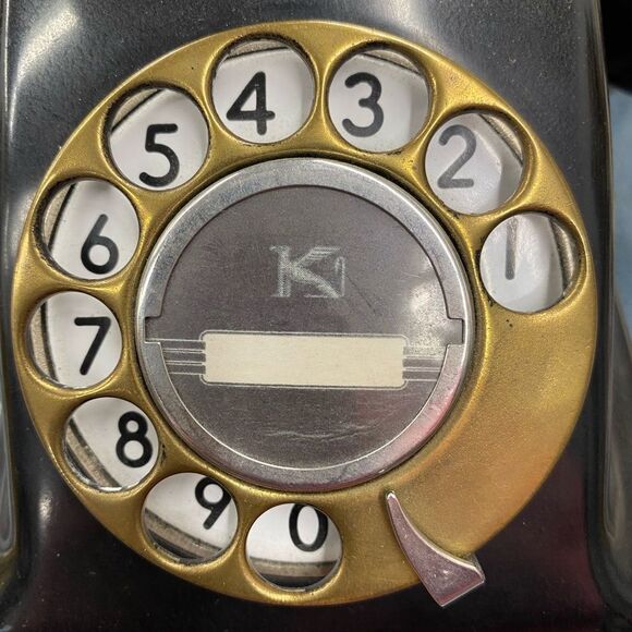 Vintage Kellogg Red Bar 1,000 Series, Bakelite Body Working Telephone Landline - Picture 4 of 8